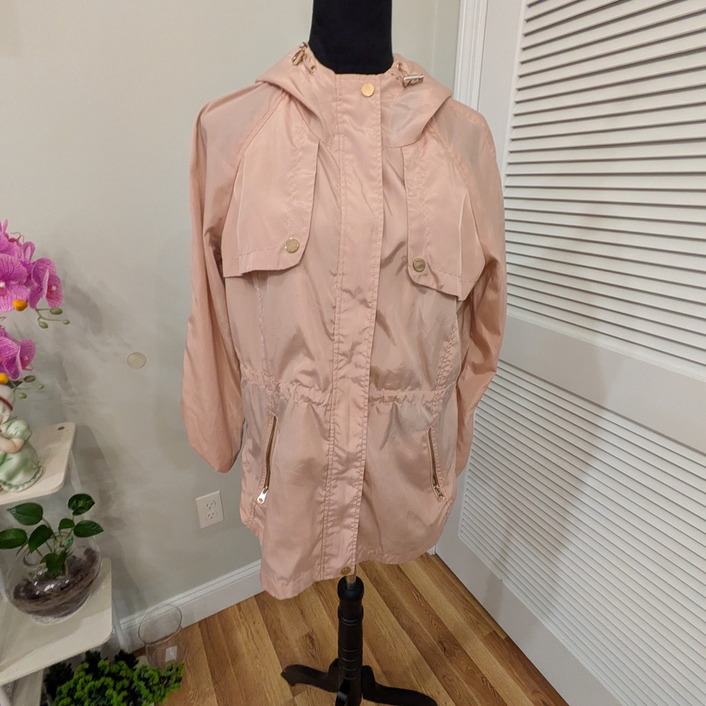Cavalini Light Pink Utility Jacket Size L